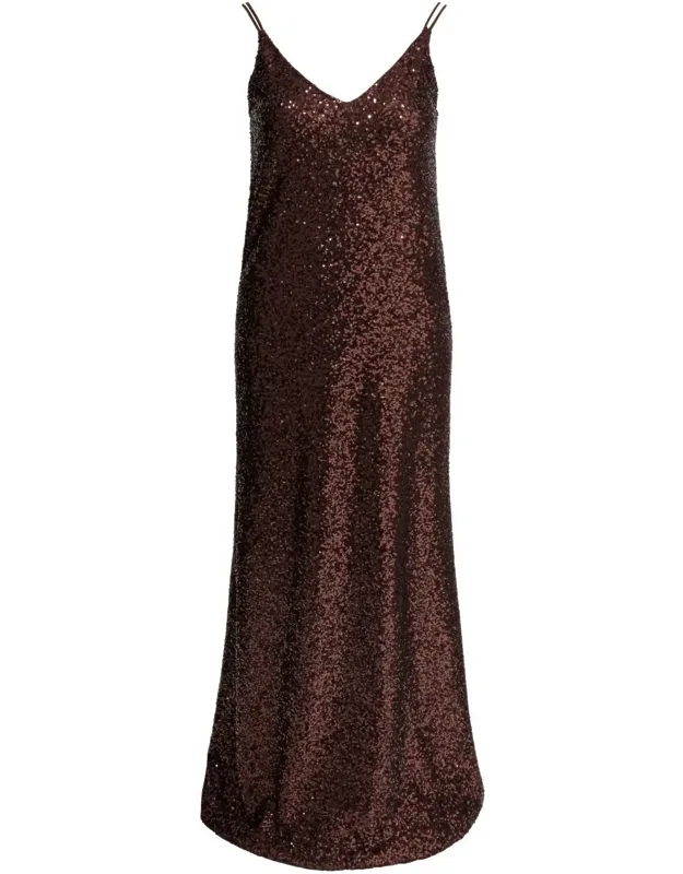Long Sequined Dress