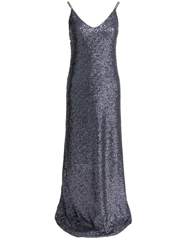 Long Sequined Dress