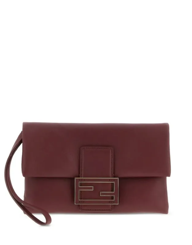 Nappa Leather Mamma Uette Pouch With Chain Bag