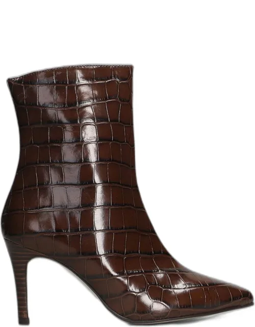 High Heel Ankle Boots