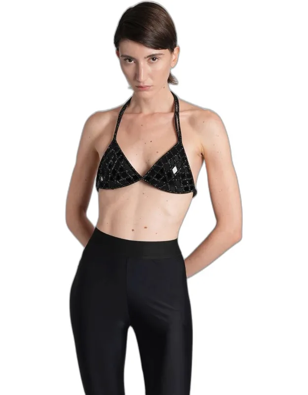 Mirror Triangle Bra Topwear
