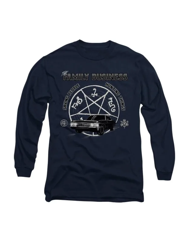 Supernatural Saving People And Hunting Long Sleeve Tee