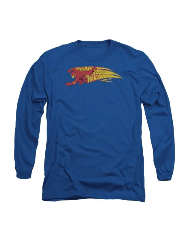 Flash Fastest Man Alive Long Sleeve Tee