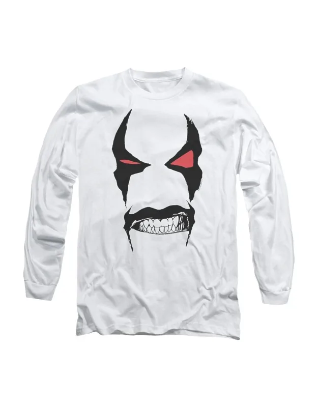 Justice League Of America Lobo Face Long Sleeve Tee