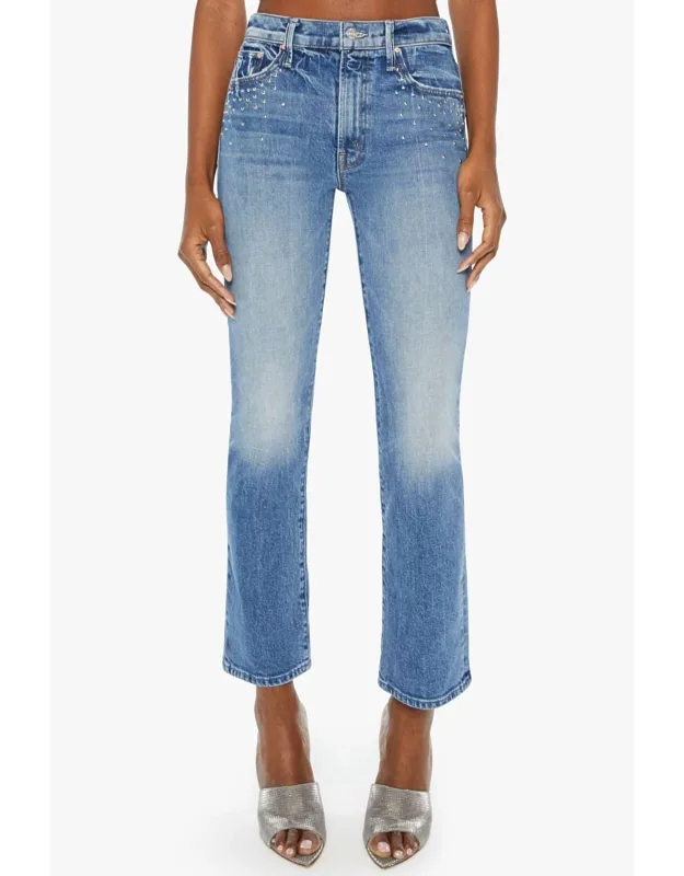 Insider Flood Jeans With Bootcut Fit And Distinct Studs