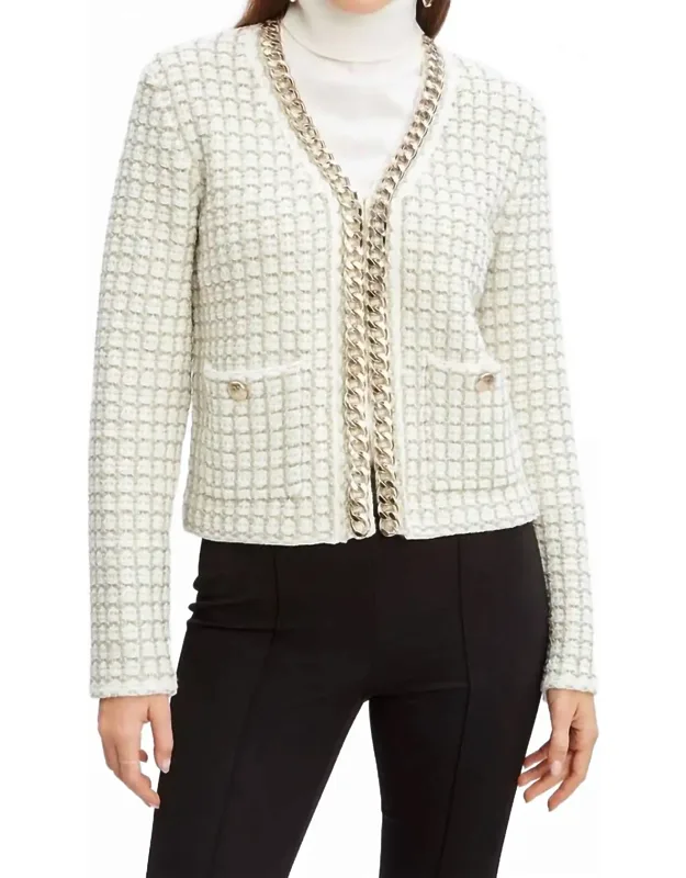 The Trista Chain Cardigan