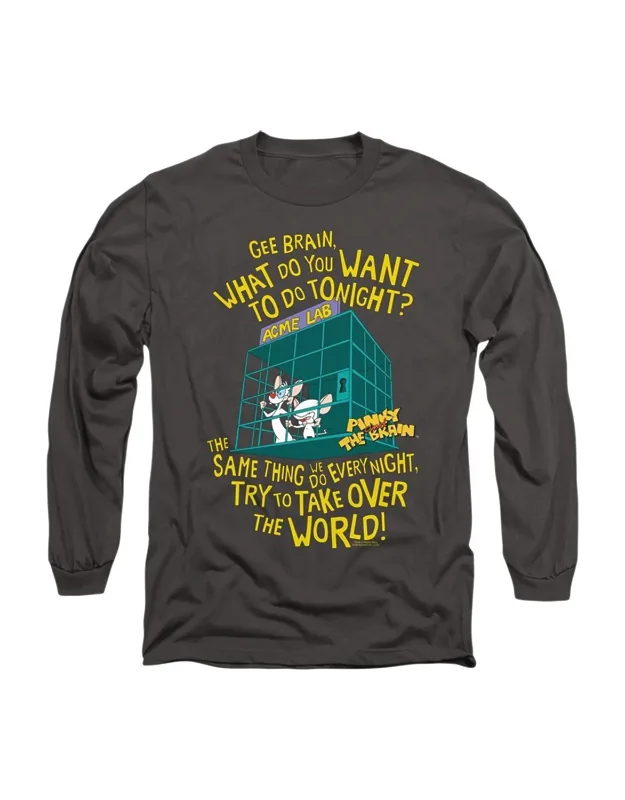 Pinky And The Brain Long Sleeve Tee