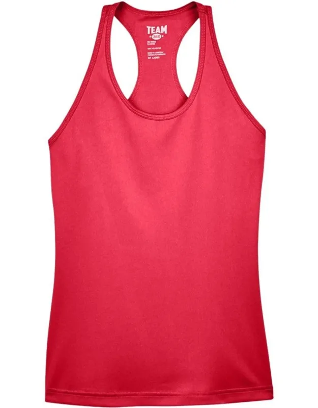 "team Performance Racerback Tank With Moisture-wicking And Uv Protection"