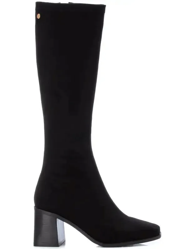 High Heel Knee High Boots