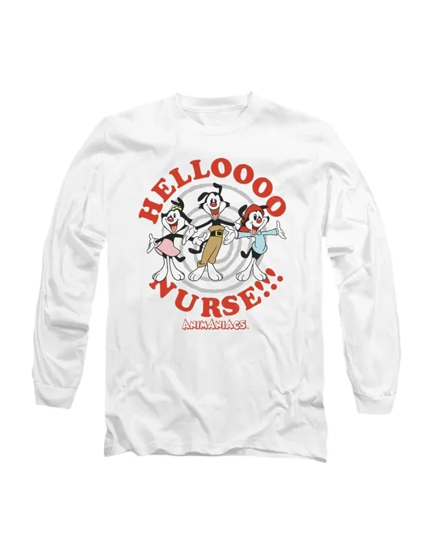 Animaniacs Hello Nurse Long Sleeve Tee