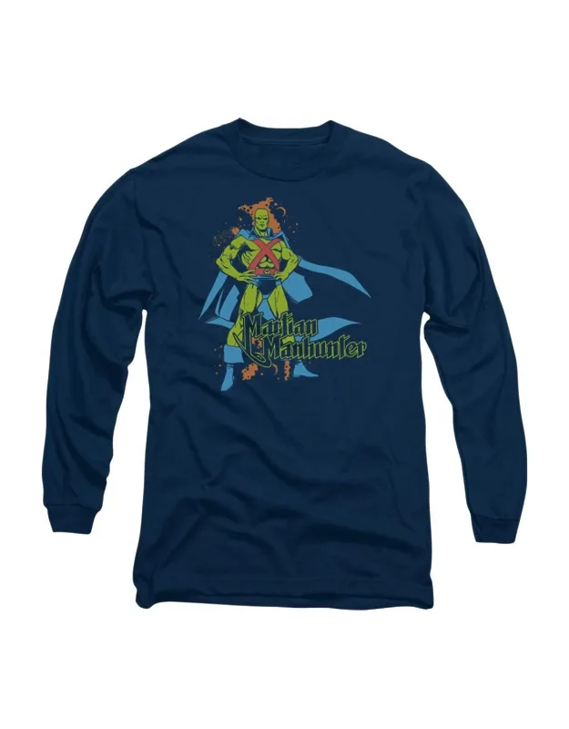 Martian Manhunter Long Sleeve Tee