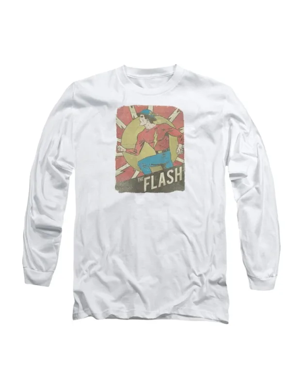 Flash Tattered Poster Long Sleeve Tee