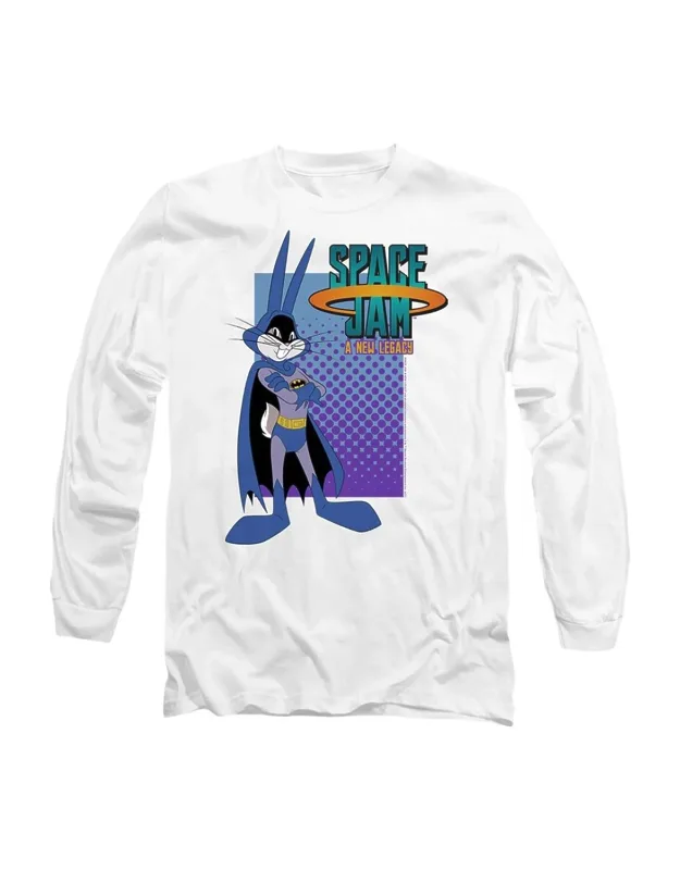 Space Jam 2 Bugs Batman Long Sleeve Tee