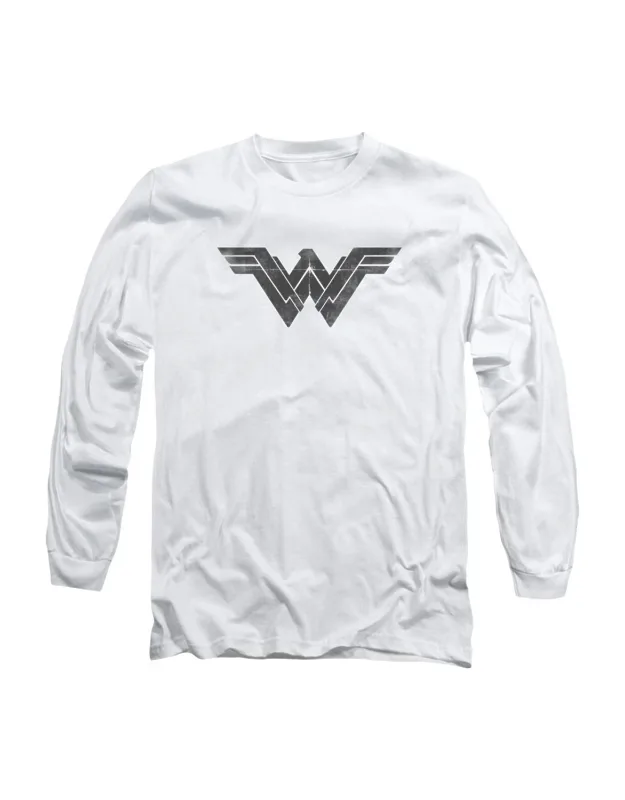 Batman V Superman Folded And Distressed Long Sleeve Tee