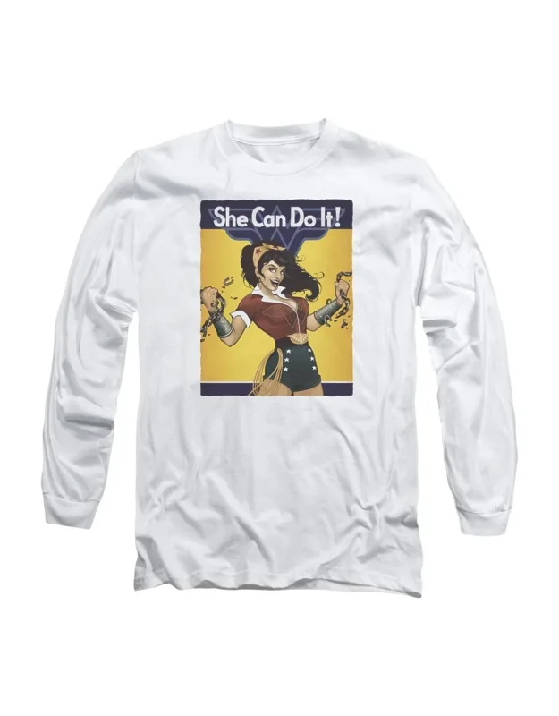 Justice League Of America Wonder Woman Long Sleeve Tee