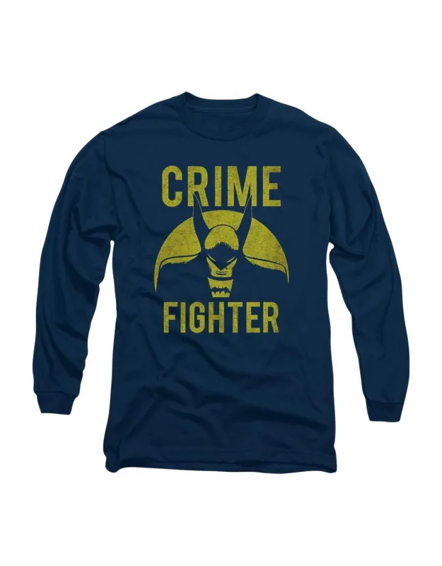 Dc Comics Fight Crime Long Sleeve Tee