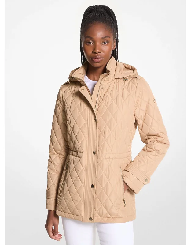 Quilted Hooded Jacket