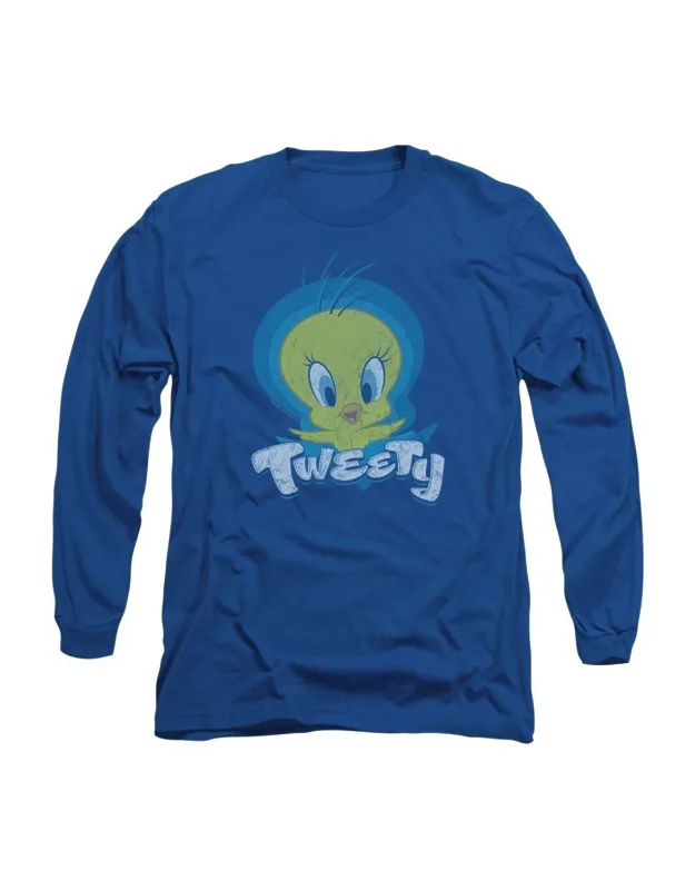 Looney Tunes Tweety Swirl Long Sleeve Tee