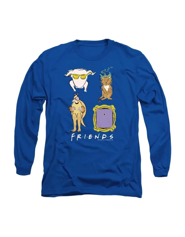 Friends Symbols Long Sleeve Tee