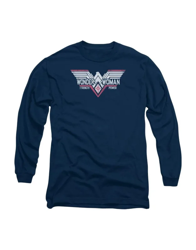 Batman V Superman Thunder Logo Long Sleeve Tee