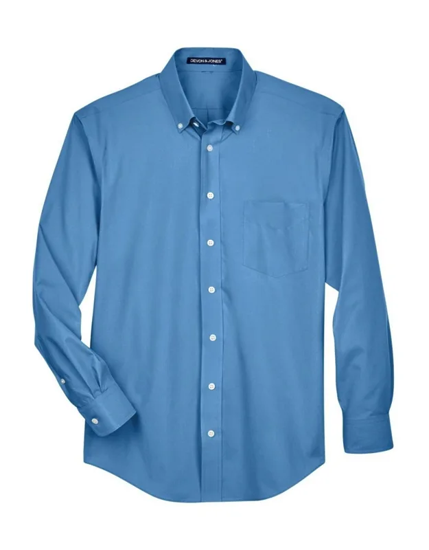 Crown Collection Broadcloth Woven Dress Shirt