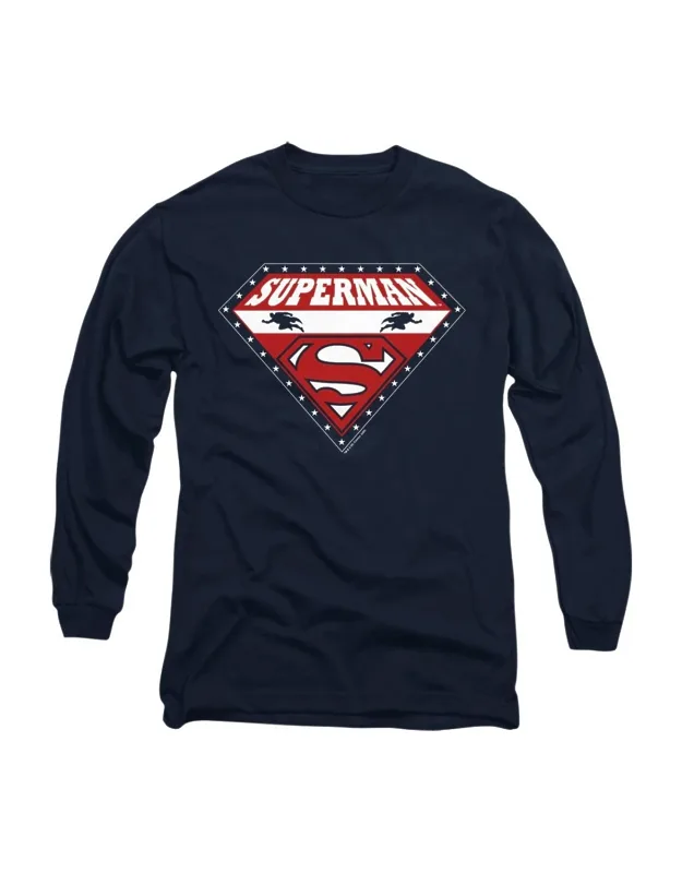 Superman For President Long Sleeve Tee