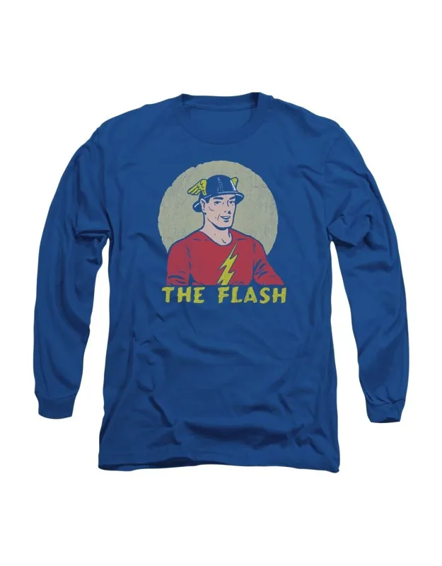 Flash Faded Circle Long Sleeve Tee