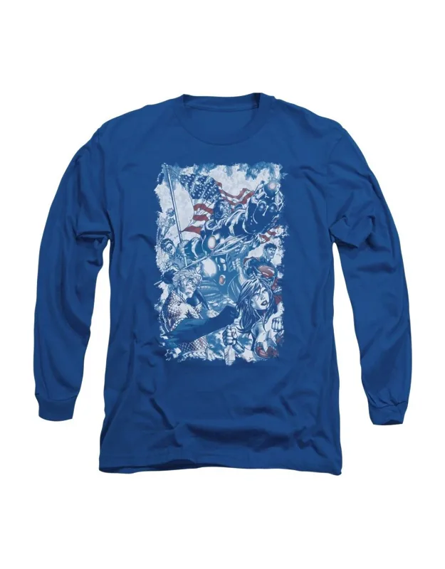 Justice League Of America Long Sleeve Tee