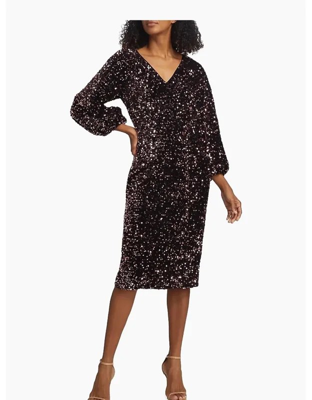 The Robin Sequin Sheath Dress