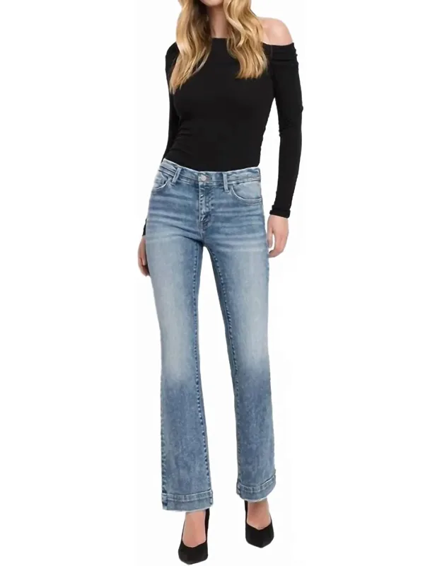 Brittany Mid Rise Bootcut Jeans