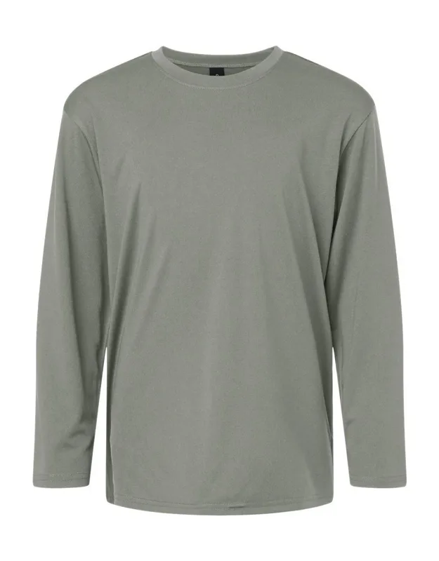 Pro-lock Youth Performance Long Sleeve T-shirt With Moisture Management And Upf 50