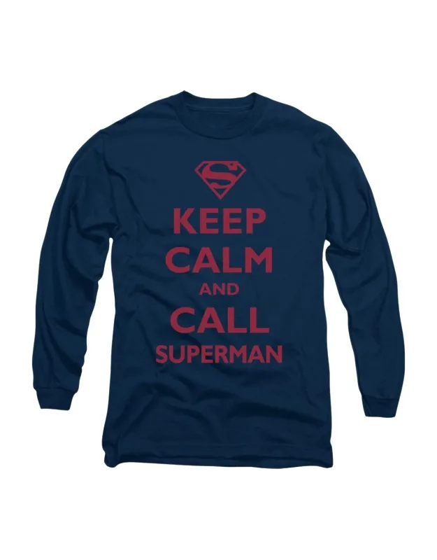 Superman Long Sleeve Tee
