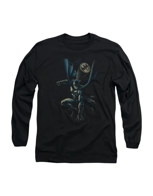Batman Calling All Bats Long Sleeve Tee