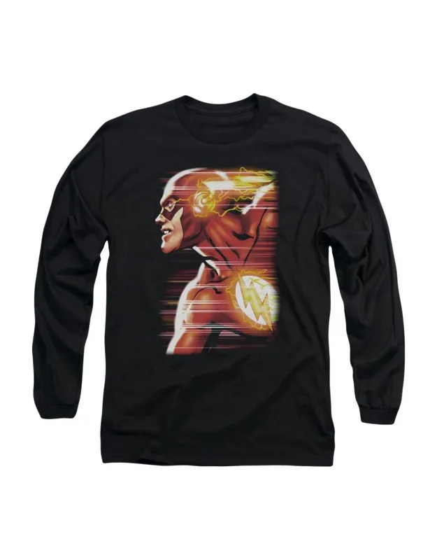 Justice League Of America Speed Long Sleeve Tee