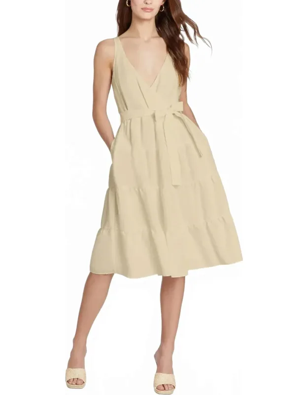 Cortland Linen Midi Dress