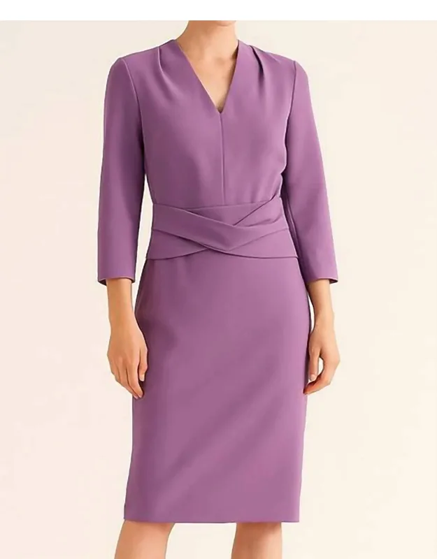 Belted Sheath Dress