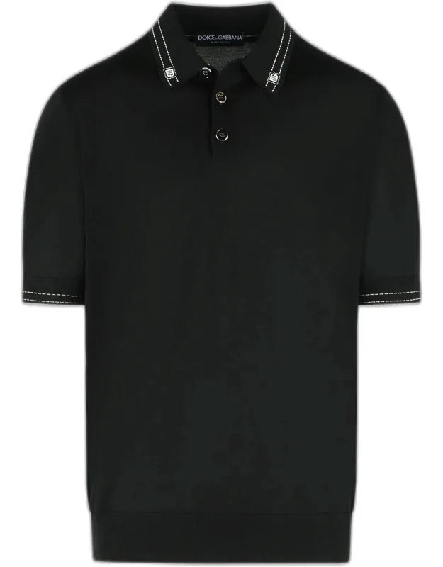 Silk Polo Shirt