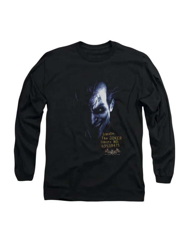 Batman Arkham Asylum Joker Long Sleeve Tee