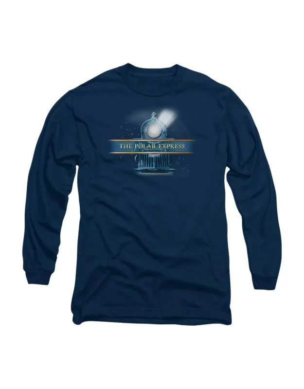 Polar Express Train Logo Long Sleeve Tee