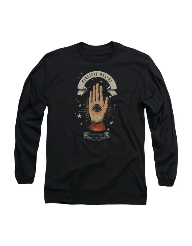 Fantastic Beasts Percival Graves Long Sleeve Tee
