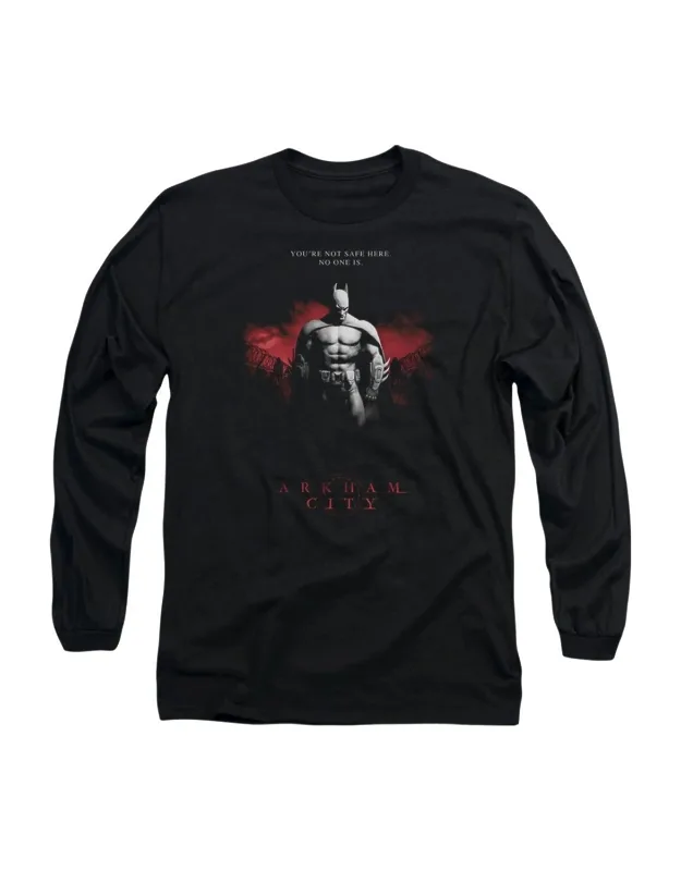 Batman Arkham City Standing Strong Long Sleeve Tee