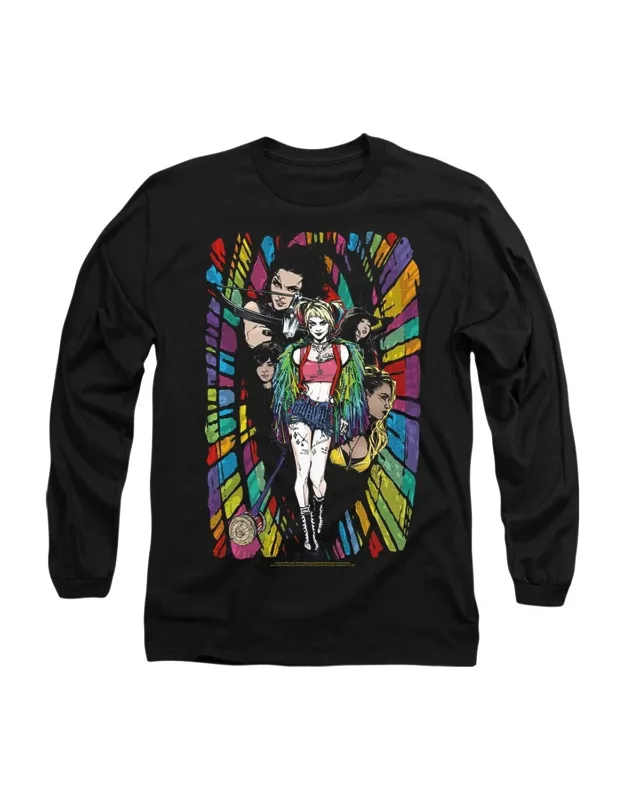 Birds Of Prey Color Corridor Long Sleeve Tee