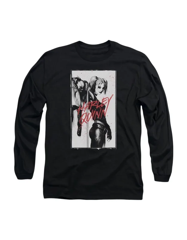 Batman Inked Quinn Long Sleeve Tee