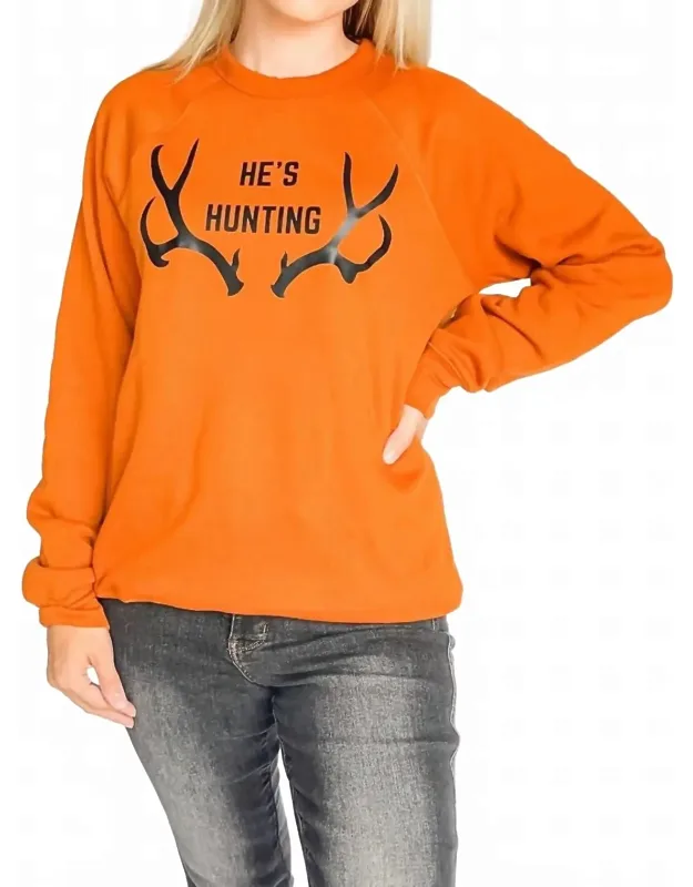 Hunting Crewneck Sweatshirt