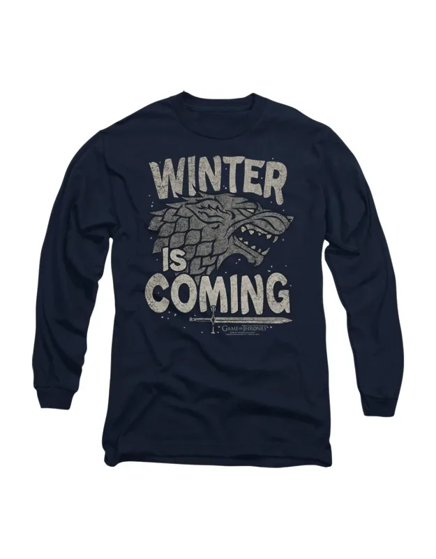 Game Of Thrones Winter Is Coming Long Sleeve Tee