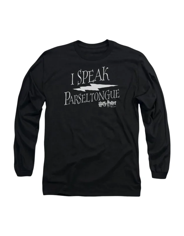 Harry Potter I Speak Parseltongue Long Sleeve Tee