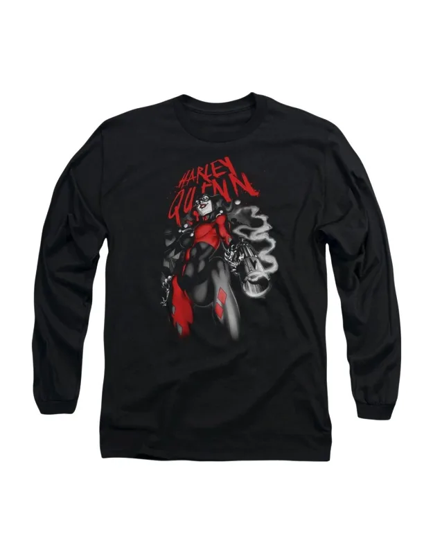 Batman Down The Barrel Long Sleeve Tee