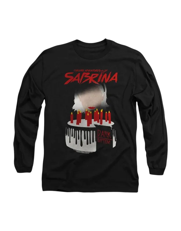 Chilling Adventures Of Sabrina Dark Baptism Long Sleeve Tee