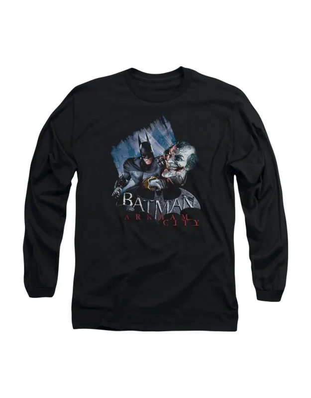Batman Arkham City Jokes On You! Long Sleeve Tee