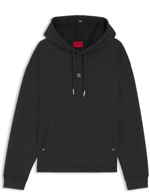 Stacked-logo Hoodie